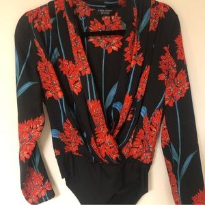 Zara - blouse bodysuit - size small - EUC -